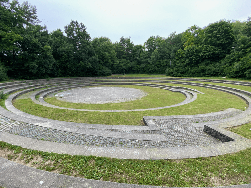 The amphitheater in Ostpark